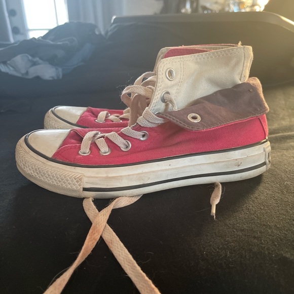 Hot pink converse - Picture 1 of 2